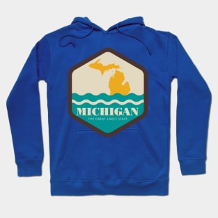 Michigan Great Lakes State Hoodie